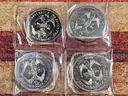4 Presidential Commemorative Coins