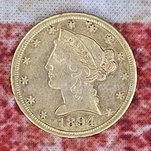 Beautiful 1894-O $5 Gold Half Eagle