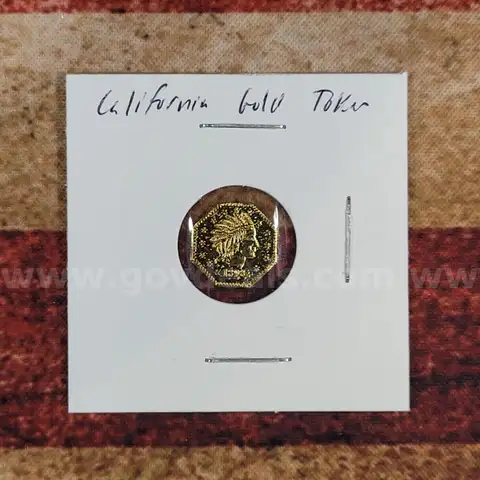Beautiful California Gold Token 1898