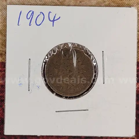 Very Nice Indian Head Penny 1904