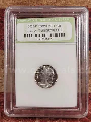 Graded 2023-P Roosevelt 10c BU