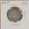 Nice Old Silver Barber Quarter 1899-O