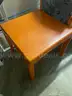 Lot of 4 Office Chairs with Arm Rests &#x26; 1 Side Table