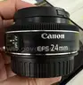 Lot of 2 - Canon EF-S 55-250mm lens and Canon 24mm lens