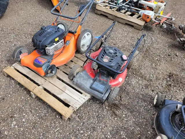 Lot of Mowers