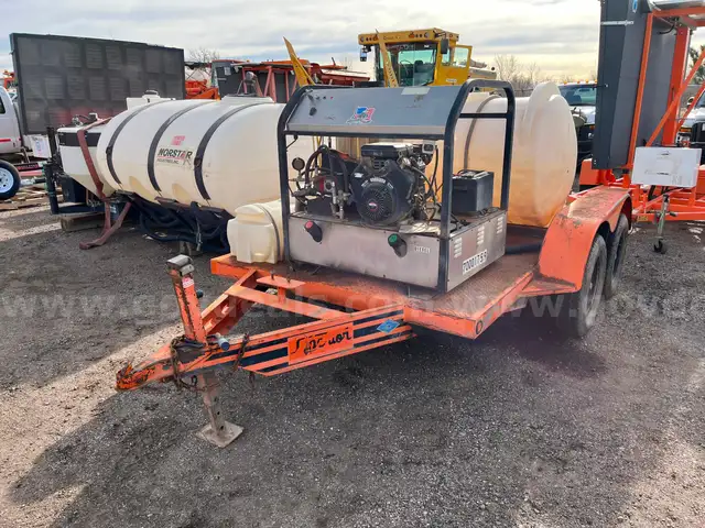 Superior Trailer with Tanks and Sprayer