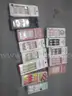 Assorted box of 40 nail packs (different colors and different designs)