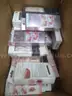 Assorted box of 40 nail packs (different colors and different designs)