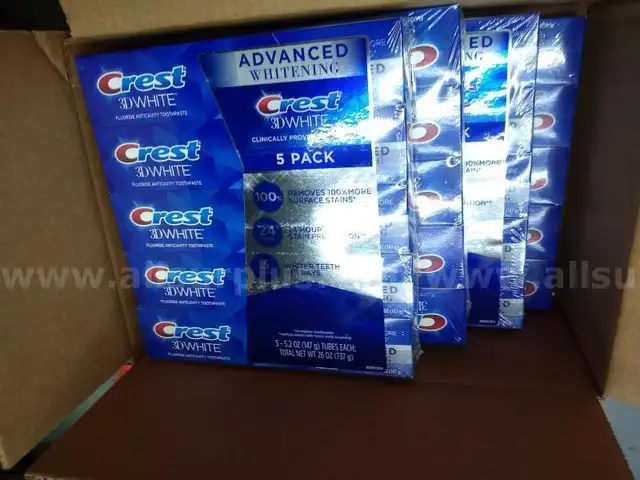 BUNDLE PACK! 3D White Advanced Whitening Toothpaste