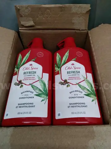 BUNDLE PACK! Old Spice 2-in-1 Shampoo and Conditioner for Men, Refresh 22 fl.oz