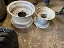Lot of Two (2) Toro Wheel Rims for an Older 5900 Lawn Mower.