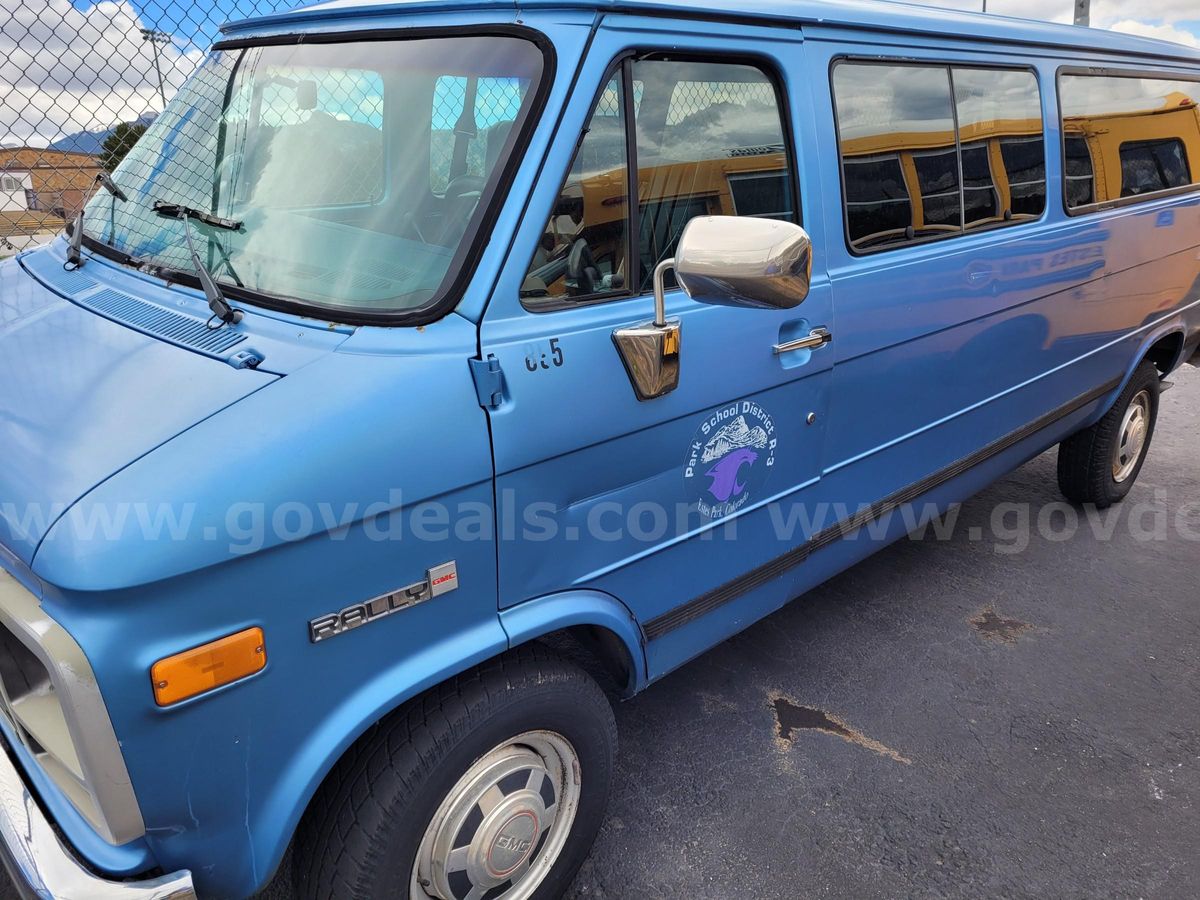 1995 GMC Rally Passenger Van | GovDeals