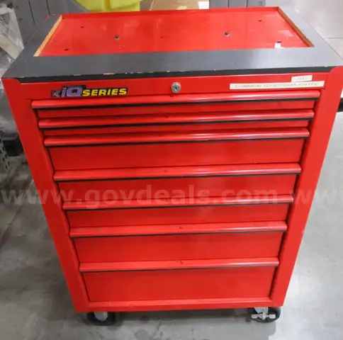7 DREWER RED TOOLBOX KIQ SERIES