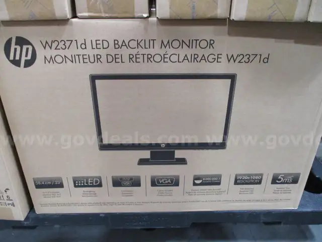QTY: 6 NEW 23&#x27; MONITORS STILL IN BOX / NEVER USED