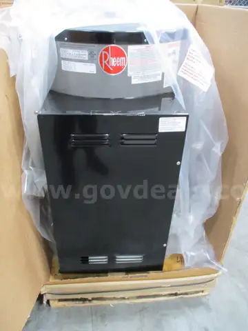 NEW WATER HEATER