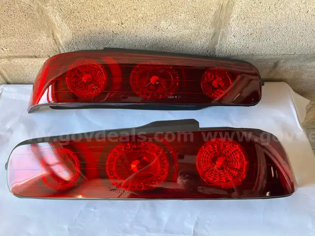 45 pair Acura Integra 2DR LED Taillights - All Red - ALT-YJ9400TLZ2-RD-LED FITS 94-01-No Bulbs  Included