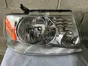 61x Fit For 2004-2008 Ford F150 F-150 Chrome Amber Headlights Assembly Headlamps Set