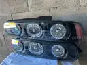 25x Fits 1994-2001 ACURA INTEGRA 2DR L.E.D. LOOK BLACK TAIL LIGHTS