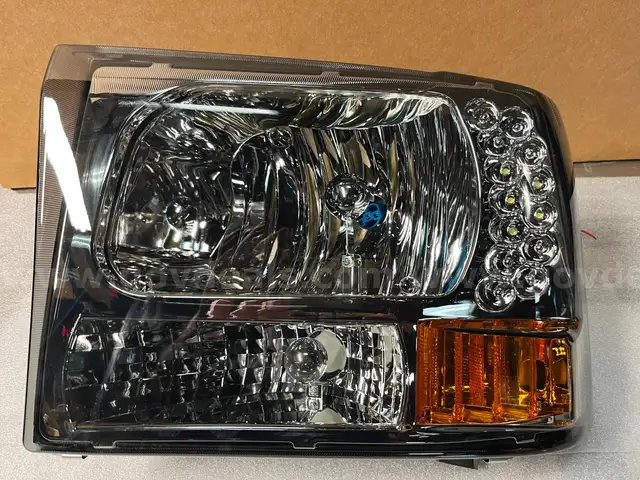 11 pair L&#x26;R Of 99-04 Ford F-250/F-350 SD/Excursion LED Smoke Headlights W/Amber Reflector