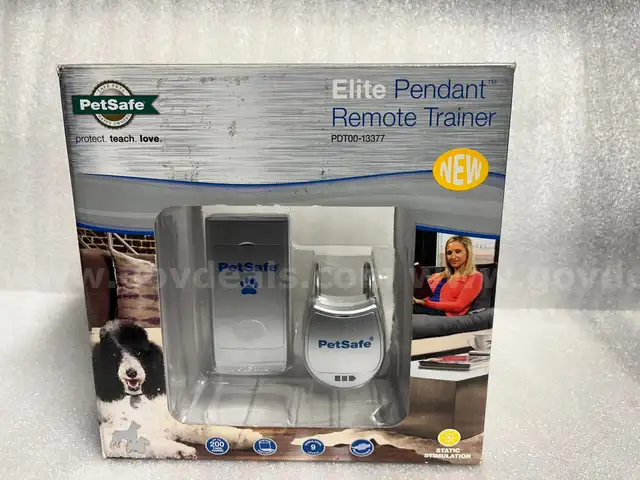 8x PETSAFE, ELITE PENDANT REMOTE TRAINER, STATIC, MODEL#PDT00-13377