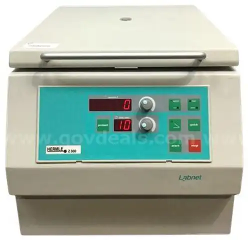Hermle Z300 Benchtop Universal Centrifuge/No Rotor Included As You Can See In Pictures