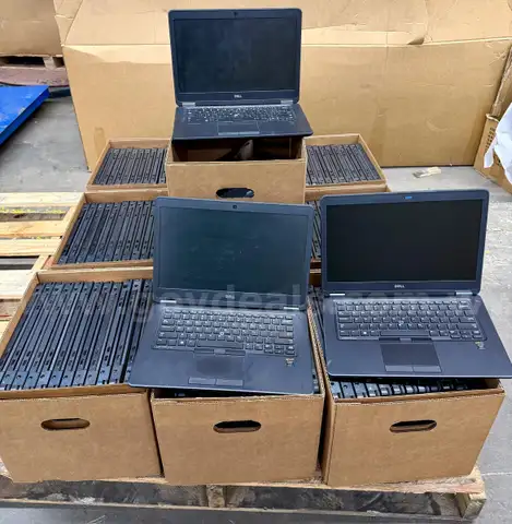 Lot of 122x Dell Latitude E7450 i7-5 16GB RAM 256GB SSD