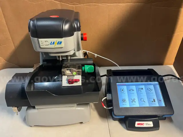 Keyline  High Security Laser Key Code Cutting Machine, 110 Volt At 60 Hertz, 6000 Rpm