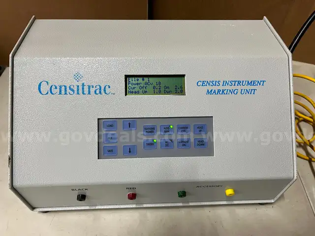 Censitrac Censis Instrument Marking Unit&1Unit LINEMASTER Foot Switch