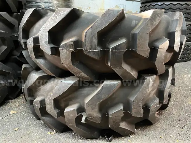 (2-Tires) 12.5/80-18 New Duramax 12 PLY R4 FRONT Farm Backhoe tire