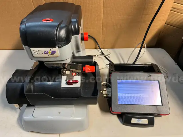 Keyline  High Security Laser Key Code Cutting Machine, 110 Volt At 60 Hertz, 6000 Rpm