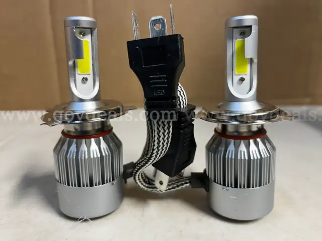 1Lot Of 500 Pair Of LED Headlights Bulbs (Deferent Sizes) Read Descriptions For More Details