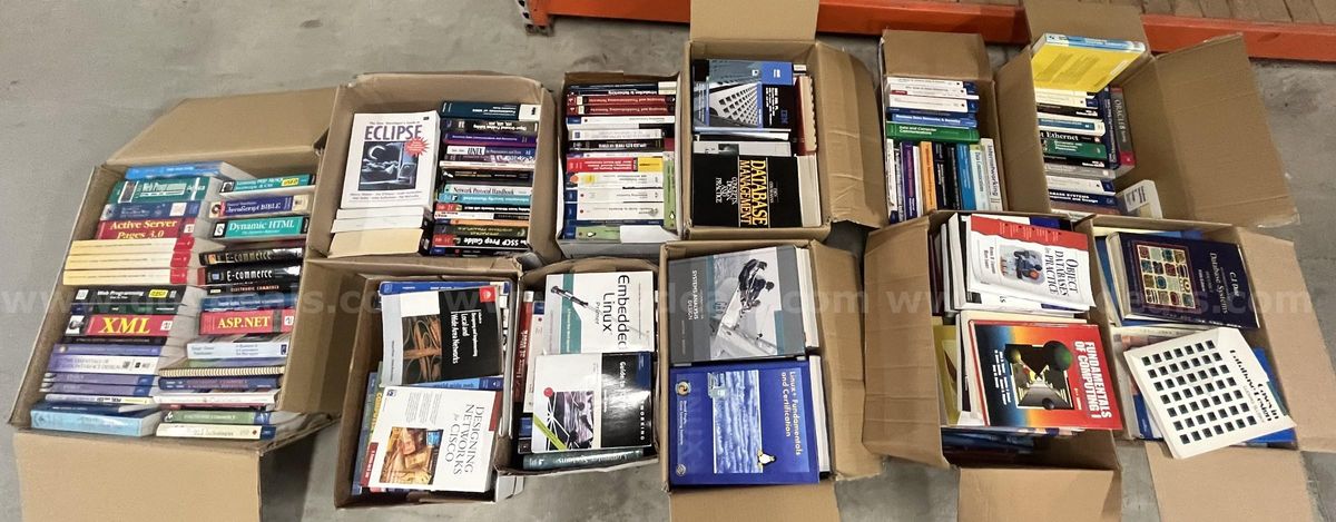 Lot of Computer/Networking Books | GovDeals