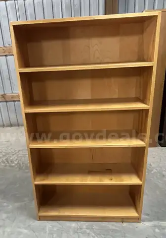 Wood Bookshelf