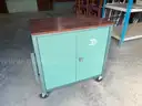 Metal Cabinet on Wheels