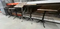 Lot of 6 Vintage Adjustable Tables