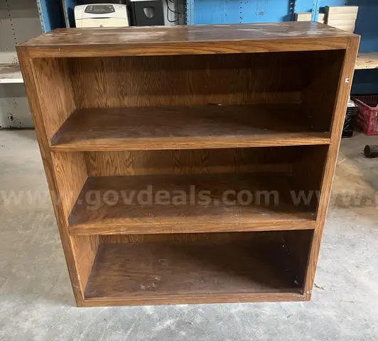 Wood Bookshelf
