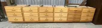 Lot of 13 Base Cabinets