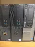 4 - Dell Precision 3420 Tower Computers and 4 - Dell OptiPlex 9020 Computers with Monitors and Cables