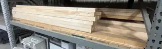 Lot of Maple Countertop Material