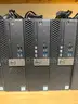 10 - Dell OptiPlex Desktop Computers with 2 - Dell Monitors (Power Cords Included)