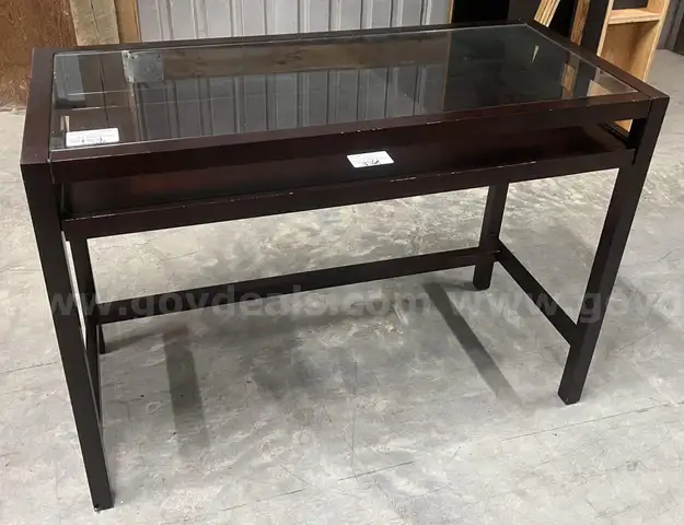 Glass Top Table