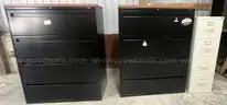 Lot of 3 File Cabinets