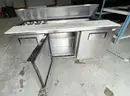 TRUE Food Prep Table with Refrigerated Base