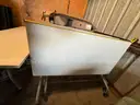 55x28x26 white folding table