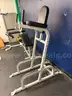 Vertical Knee Raise and Dip Workout Station