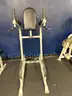 Vertical Knee Raise and Dip Workout Station