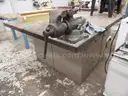 Wooden - Standing Work Bench with Lockers