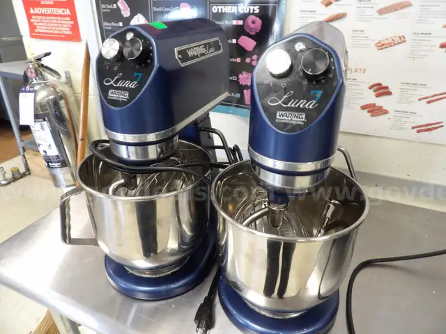Two - Waring Commercial Planetary Mixers