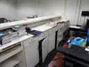Long Service Counter with Drawers and Storage