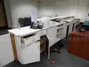 Long Service Counter with Drawers and Storage